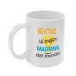 Taza personalizada con el mensaje "La mejor madrina del mundo" Taza personalizada con el mensaje "La mejor madrina del mundo"