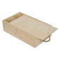 Caja de madera para 2 botellas personalizable con tu nombre. Modelo Pareja Caja de madera para 2 botellas personalizable con tu nombre. Modelo Pareja