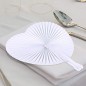 Pai pai forma de corazón blanco Pai pai forma de corazón blanco