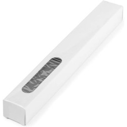 Pai pai forma de corazón blanco