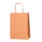 Bolsa de papel kraft de 18 x 8 x 24 cm Bolsa de papel kraft de 18 x 8 x 24 cm