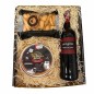 Estuche aperitivo 2 - Vino la Planta y Queso La Serena Denominación de Origen con Picos. Estuche aperitivo 2 - Vino la Planta y Queso La Serena Denominación de Origen con Picos.