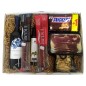 Cesta gourmet con vino, aceite, ibéricos y chocolatinas para regalar Cesta gourmet con vino, aceite, ibéricos y chocolatinas para regalar