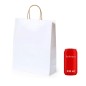 Bolsa de papel para eventos Blanca 22 x 23 x 8,5 cm Bolsa de papel para eventos Blanca 22 x 23 x 8,5 cm