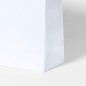 Bolsa blanca papel reciclado 23,8 cm x 31,8 cm x 11 cm Bolsa blanca papel reciclado 23,8 cm x 31,8 cm x 11 cm