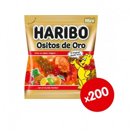 200 bolsitas de Ositos Haribo 10 gr