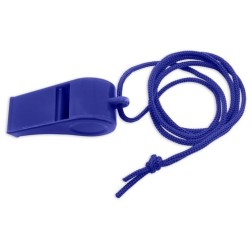 Silbato de colores con cuerda
