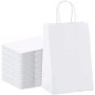 Caja 300 Bolsas papel con asas blancas 24 x 32 x 11 cm Caja 300 Bolsas papel con asas blancas 24 x 32 x 11 cm