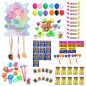Piñata Mermaid Party 53 x 40 x 10 cm con 96 chuches Piñata Mermaid Party 53 x 40 x 10 cm con 96 chuches