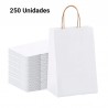 Caja 250 bolsas de papel blancas 32 x 41 x 12 cm