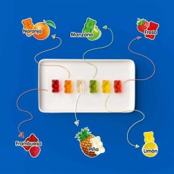 Cubo de 100 Bolsitas Ositos Haribo