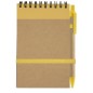 Libreta pequeña A6 hoja lisa boli amarillo Libreta pequeña A6 hoja lisa boli amarillo