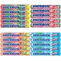 Caja 20 Mentos de 38 gr 4 variedades 5 menta, 5 Rainbow, 5 Fruit y 5 fresa Caja 20 Mentos de 38 gr 4 variedades 5 menta, 5 Rainbow, 5 Fruit y 5 fresa