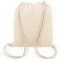 Bolsa mochila de tela algodón 135 gr con cuerdas Bolsa mochila de tela algodón 135 gr con cuerdas