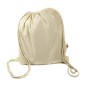 Bolsa mochila de tela algodón 135 gr con cuerdas Bolsa mochila de tela algodón 135 gr con cuerdas