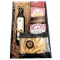 Cesta regalo con aceite y patés gourmet Cesta regalo con aceite y patés gourmet