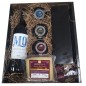 Cesta regalo con vino Montequinto, set de vino, cuña de queso, cremas de untar y bombones Cesta regalo con vino Montequinto, set de vino, cuña de queso, cremas de untar y bombones