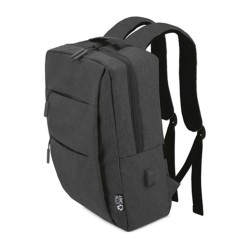 Mochila negra para portátil