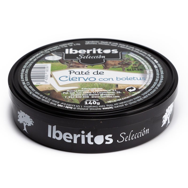 Paté de ciervo con boletus (Selección Iberitos) Paté de ciervo con boletus (Selección Iberitos)