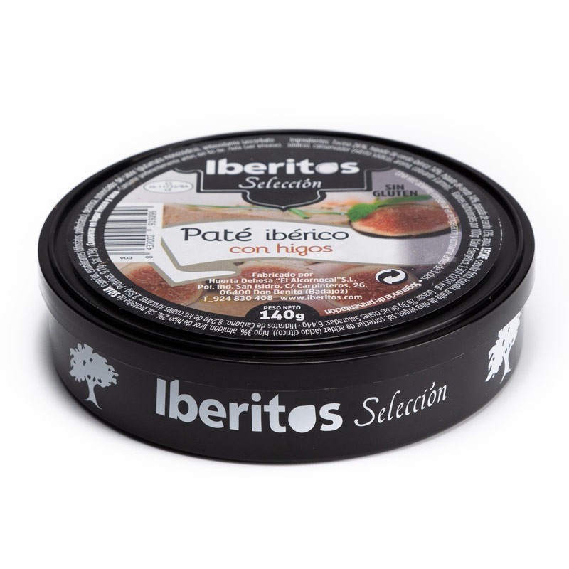Paté ibérico gourmet con higos Paté ibérico gourmet con higos