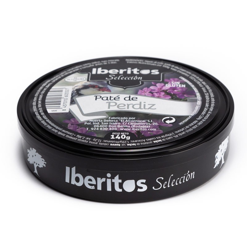 Paté de perdiz de monte (Selección Iberitos) Paté de perdiz de monte (Selección Iberitos)