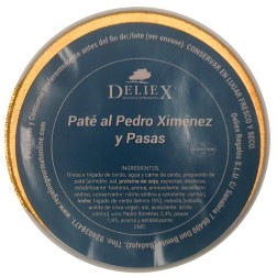 Paté ibérico al Pedro Ximenez monodosis 25g Deliex