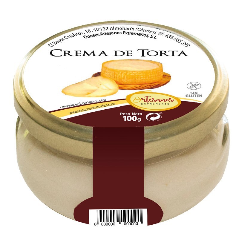 Torta del Casar en crema 100 gramos Torta del Casar en crema 100 gramos