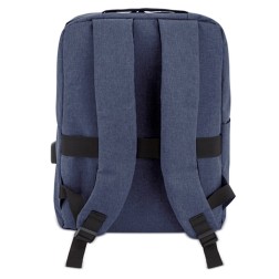 Mochila azul para portátil