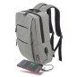 Mochila gris para portátil Mochila gris para portátil