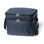 Nevera con doble compartimento azul Nevera con doble compartimento azul