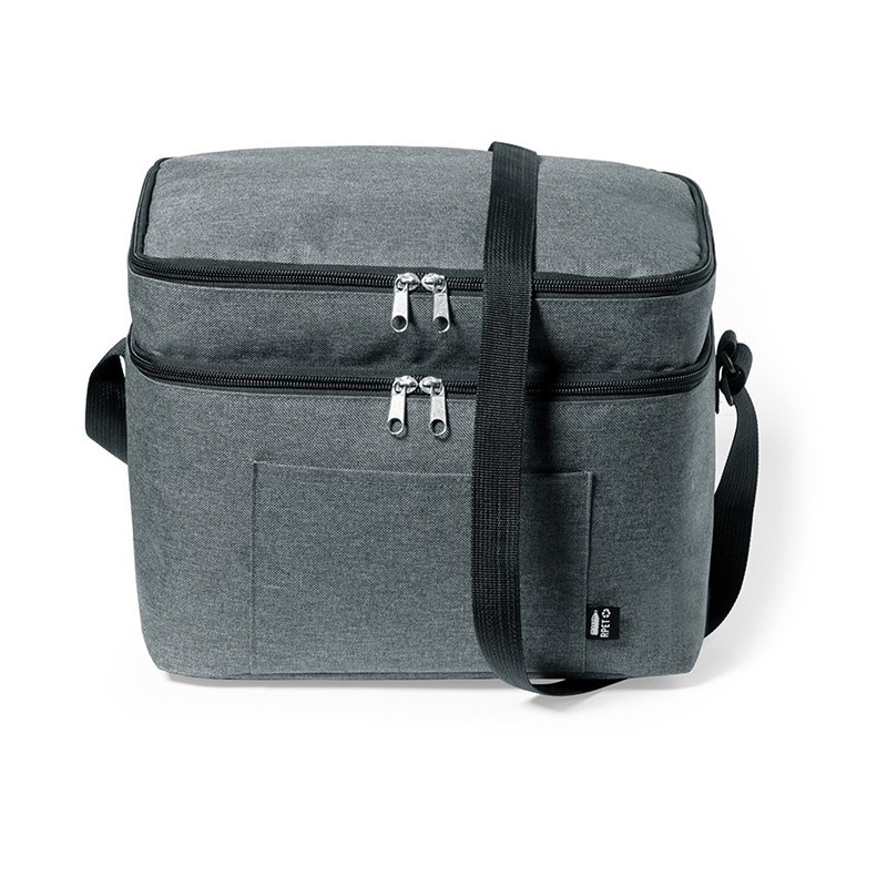 Nevera con doble compartimento gris Nevera con doble compartimento gris