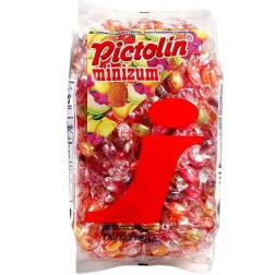 Bolsa de 1 kg de caramelos Pictolín Minizum