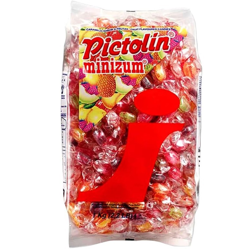 Bolsa de 1 kg de caramelos Pictolín Minizum Bolsa de 1 kg de caramelos Pictolín Minizum