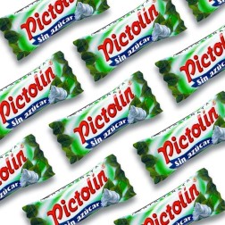 Bolsa de 800 gr de caramelos  Pictolín Menta y Nata sin azúcar