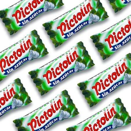 Bolsa de 800 gr de caramelos  Pictolín Menta y Nata sin azúcar