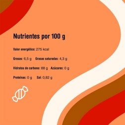 Bolsa de 800 gr de Caramelos Pictolín Dulce de leche y Nata sin azúcar