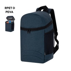 Mochila nevera isotérmica azul