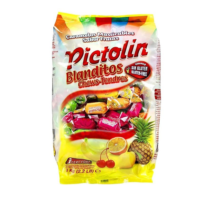 Pictolín Caramelos de fruta masticables Pictolín Caramelos de fruta masticables