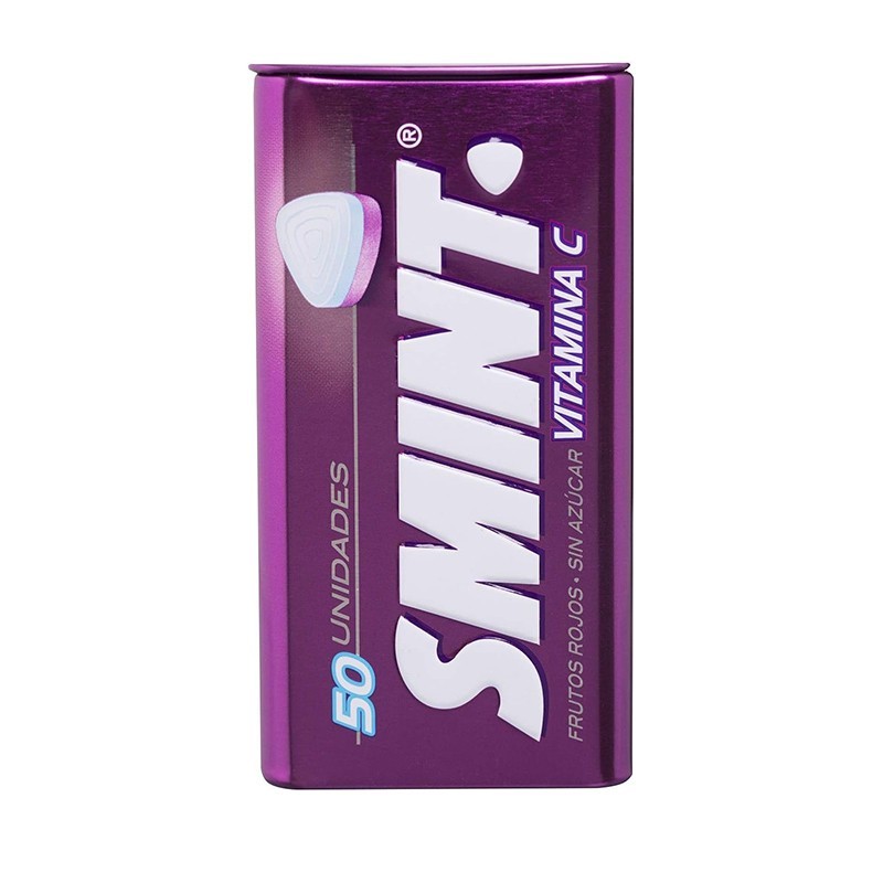 Lata Smint tin frutos rojos 35 gr Lata Smint tin frutos rojos 35 gr