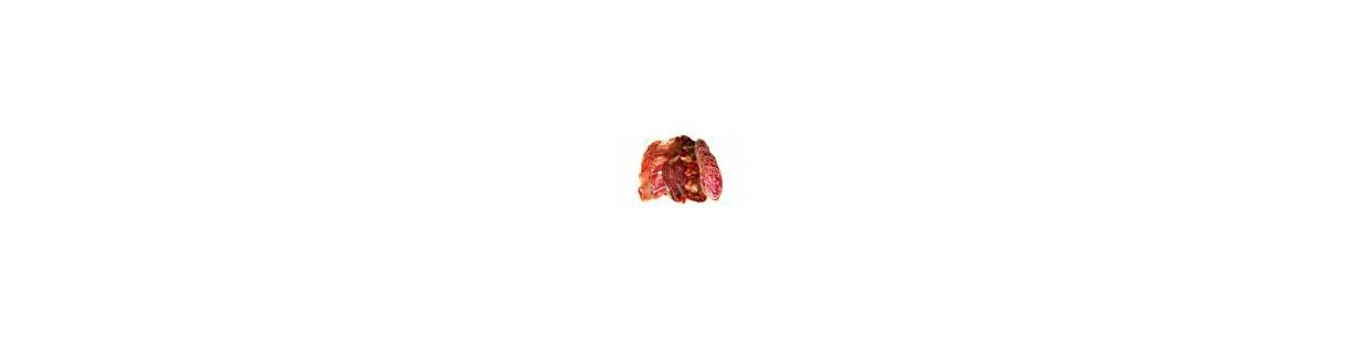 Embutidos y jamón loncheados ibéricos de la Dehesa de Extremadura