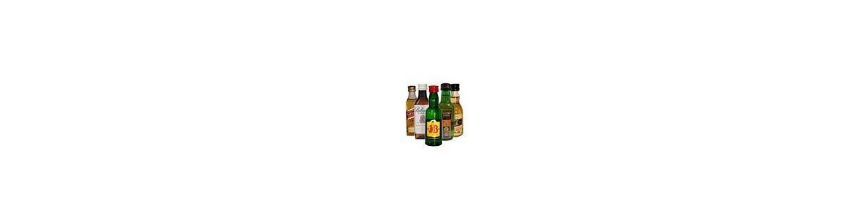 Botellas miniaturas Whisky,botellitas mini de alcohol online