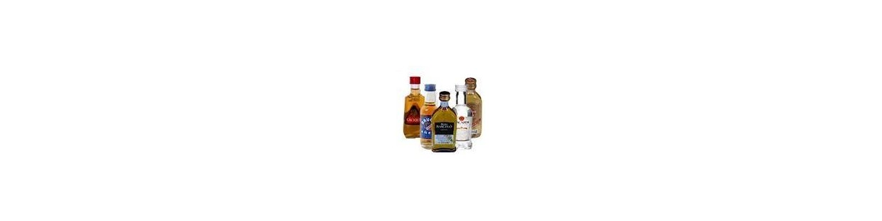 Comprar botellitas  miniaturas de ron para detalles de bodas o evento