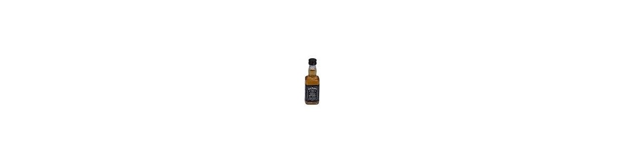 Miniaturas de botellas de Bourbon