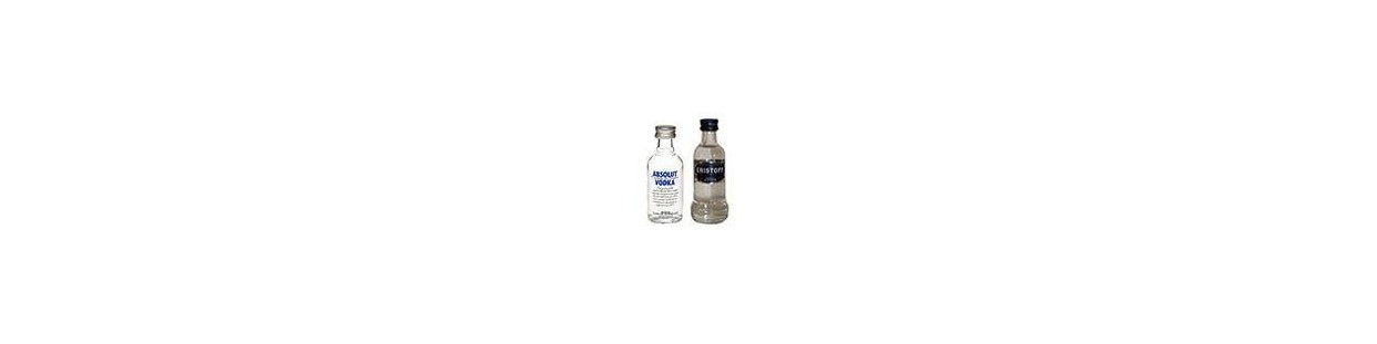 Miniaturas de Vodka para detalles de boda o regalos de invitados
